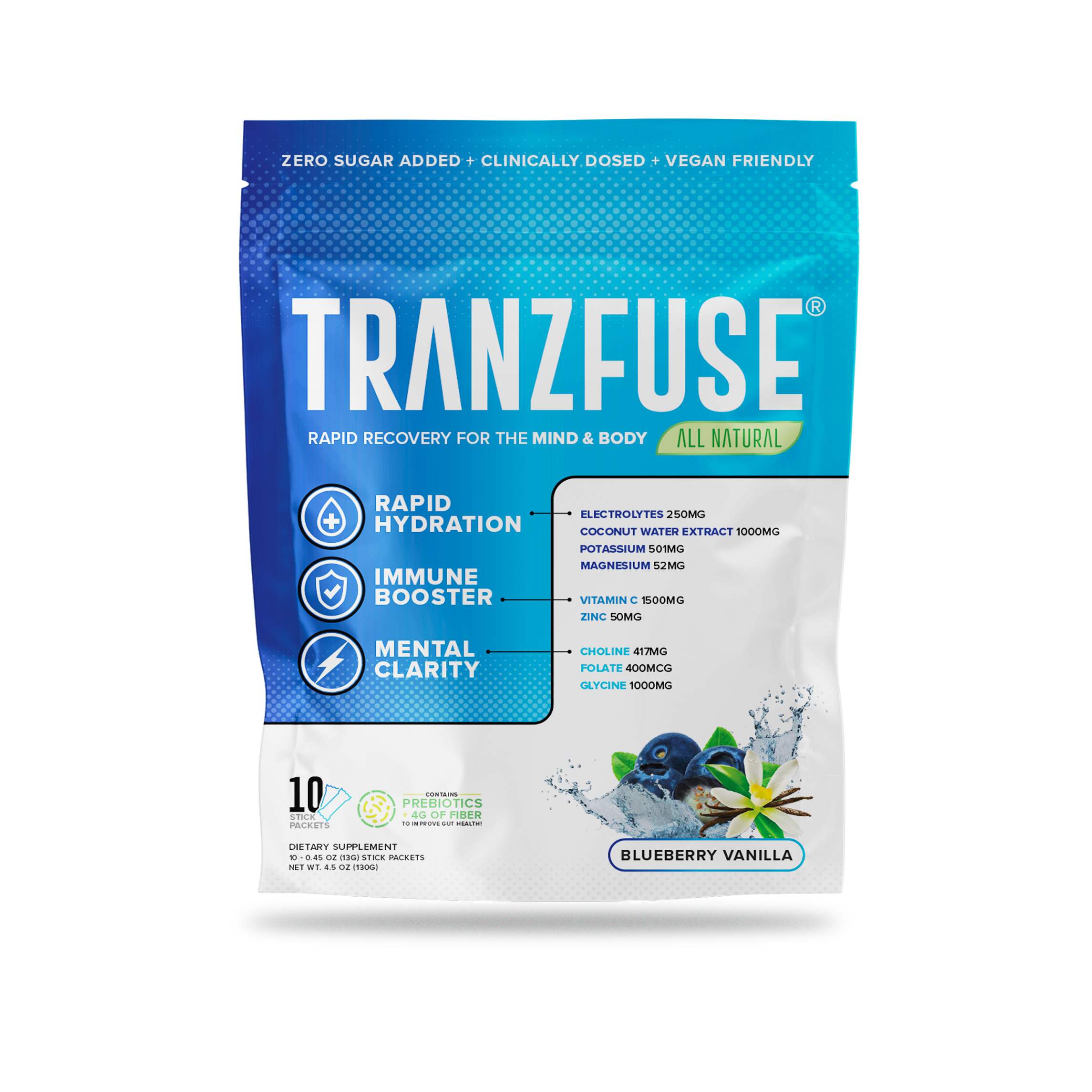 TRANZFUSE STICK PACKS - 10 / 20 SRV